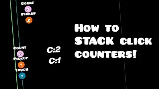 How to stack click counters in Geometry Dash!