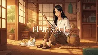 A Quiet Day in My Village Life | Cooking, Fishing & Time with My cat 🐈🐟🍛