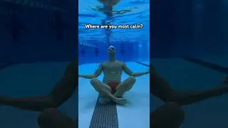 Calm under the water #swimming