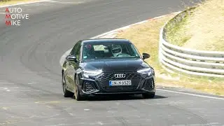 Audi RS3 Sedan pushing on the Nürburgring