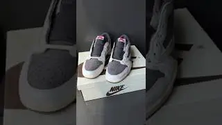 UNBOXING Nike Air Jordan 1 Low Travis Scott Reverse Mocha ☕️👟📦 #sneakerhead #aj1 #travisscott #nike