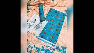 3 Piece Printed Collection Digital Printed Lawn Shirts & Digital Printed Lawn Dupatta Lawn Trousers