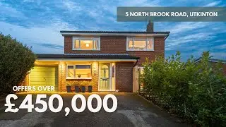 Spacious family home nestled in the heart of the quiet community of Utkinton, Cheshire