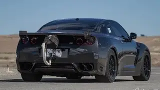 Lease Locators Racing - 1500whp LLRGTR2 Spinout Vs LLRGTR - English Racing