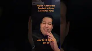 Reglas Autom&aacute;ticas en Facebook Ads y/o Automated Rules. #marketingutilpodcast #facebookadstips