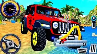 Offroad Jeep Driving Simulator - SUV 4&times;4 MUD Car Mountain Driver - Android Gameplay ZNLGAMERZ 11