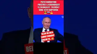 PUTIN EXPOSES ZELENSKY'S LIES #learnrussiaindonesia #putin #shorts #zelensky #russiaukrainewar