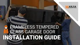 Garage Door Installation and Opener Wiring Guide - Frameless Tempered Glass Garage Door