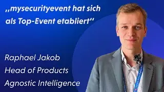 mysecurityevent hat sich als Top-Event etabliert | Raphael Jakob MSE2024 Z&uuml;rich