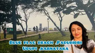 Spent beautiful evening at blue flag beach called Padubidri beach in Karnataka |water sports | food|