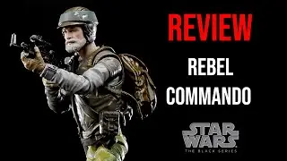 Ep329 Star Wars The Black Series Rebel Commando (40th ROTJ deluxe) REVIEW