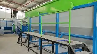 plastic #PP PE film# washing line# to pelletizing line