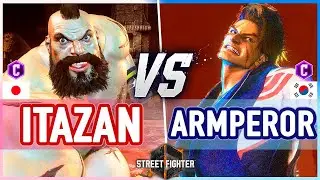 SF6 🔥 Itazan (Zangief) vs Armperor (Luke) 🔥 Street Fighter 6