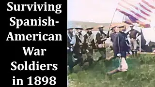 1898 Surviving Soldiers of the Spanish-American War - Enhanced Video & Audio [60 fps]