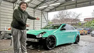 Восстановление поврежденной солнцем пленки на моем G35