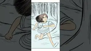 Summer Trials in Cache Color Cover Timelapse #motioncomics #indiemanga #mangacreator #timelapse