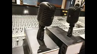 Видео распаковки микрофона Shure SM-55 Deluxe Pitch Black Limited Edition Metallica 