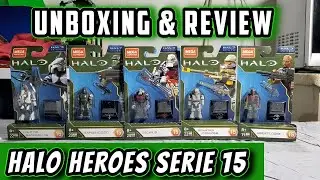 HALO Mega Construx Heroes Series 15 Review in Spanish