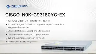 Cisco Nexus 9000 Switches，N9K-C93180YC-EX（on sale）
