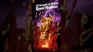 60 Seconds of African Royal Madness #history #africa #facts #shorts #knowledge #africanhistory