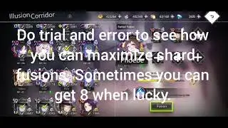 Shards for 7 SSR Partners Guarantee! | ILLUSION CORRIDOR - ARCANA Walkthrough | ILLUSION CONNECT