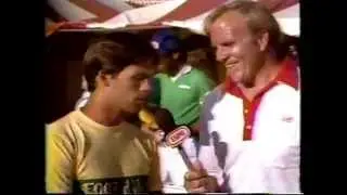Scott Zimerman 3 Time Frisbee World Disc Champion ESPN 1981 TV Interview by Fred Miller
