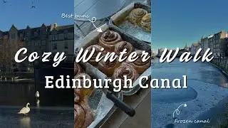 Edinburgh Winter Walk | Relaxing Street Ambience