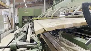 Komplettes Hobelwerk - komplett CNC - gesteuert