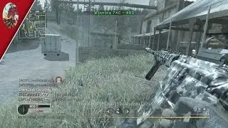 COD4: M4 Gameplay - MW2 Killstreaks Were Broken