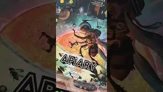 Um jogo de abelhas espaciais 🐝 | Apiary - ainda n&atilde;o lan&ccedil;ado no Brasil #jogosdetabuleiro #jogos