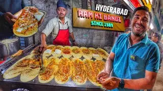 India&rsquo;s Most Famous Ram ki Bandi | Early Morning 3 Am Wala Dosa | Hyderabad | Street Food India