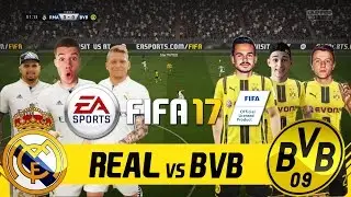 FIFA 17 REAL MADRID VS BORUSSIA DORTMUND 3vs3 w/ FEELFIFA, PHINEAS & BADESCHLAPPEN - PMTV