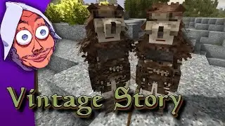 [Criken] Carving Bone Town out of the Wilderness - [Oddlaws RP] Vintage Story Day 2
