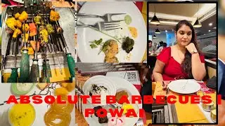 UNLIMITED VEG & NON VEG BUFFET | Absolute Barbecues Powai Mumbai | Unlimited Food 🍛 |