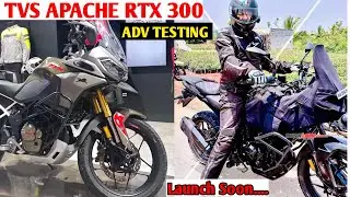 Upcoming TVS RTX 300 Adventure Bike 💥Specs, Features, Price & Launch Date ? TVS 300cc New ADV Bike