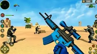 FPS Gun Strike Shooting Game !! 🚁🔥
