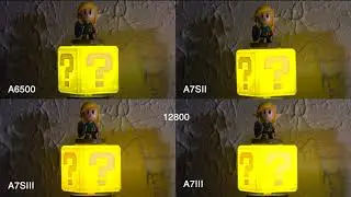 Sony a7siii VS Sony a6500 VS Sony a7sii VS Sony a7iii ISO Test 4K