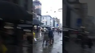 Pedestrian mall Newcastle UK 3pm 30 Nov 2023