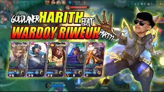 HARITH feat WARDOY RIWEUH part11 !!! Tutorial HARITH melawan LAYLA !!! #mobilelegends #mlbb