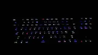 COSMIC BYTE CBGK-16 sound test and LIGHT EFFECTS 🔥🔥(best budget gaming keyboard)