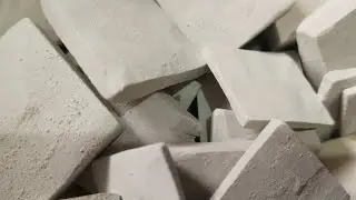 💥 White slate item's cleaning video 🤤 satisfying relaxing ASMR video 🙏❣️