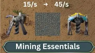 FACTORIO: Mining Basics with Electric and Burner Drills
