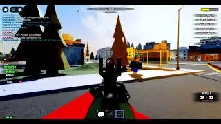 10 minutes of cooking at a roblox shooting game
