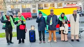 À Paris 1ère manifestation de Comoriens contre le régime d’Azali après gouvernement d’exil d’Achiraf