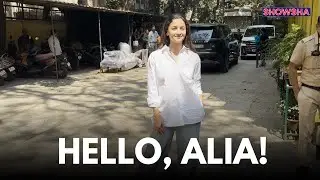 Alia Bhatt Looks Fresh As A Daisy In A Casual Fit | WATCH
