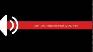 Door   Metal Grate Lock Unlock SOUND Effect