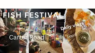Carter Road Fish Festival 2025 | Best Seafood in Mumbai?