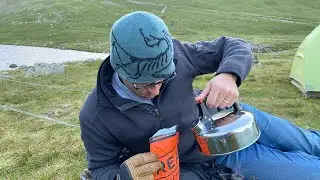 A FREEZING Summers day camping on Helvellyn.