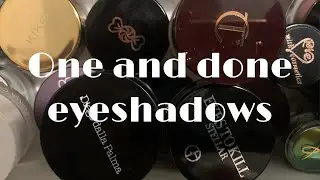 Passione ombretti mono: Inventario makeup pt 4 | One and done eyeshadows