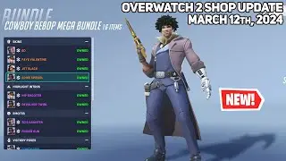 *NEW* COWBOY BEBOP COLLAB! Overwatch 2 Shop Update [March 12th, 2024]